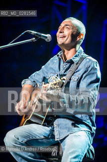 12 sep 2013, Casertavecchia (CE): Alex Britti in concert (43° settembre al borgo). ©Marcello DAndrea/Rosebud2