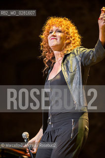 13 sep 2013, Casertavecchia (CE): Fiorella Mannoia in concert (43° settembre al borgo). ©Marcello DAndrea/Rosebud2