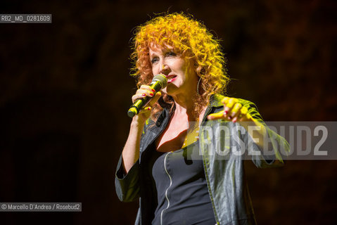 13 sep 2013, Casertavecchia (CE): Fiorella Mannoia in concert (43° settembre al borgo). ©Marcello DAndrea/Rosebud2