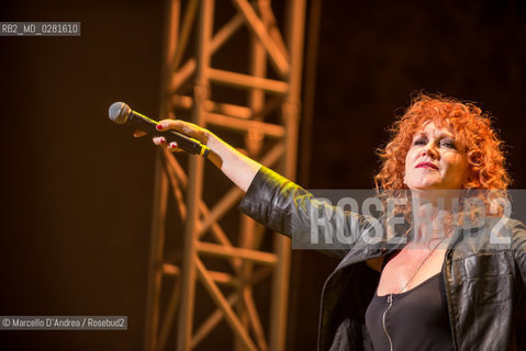 13 sep 2013, Casertavecchia (CE): Fiorella Mannoia in concert (43° settembre al borgo). ©Marcello DAndrea/Rosebud2