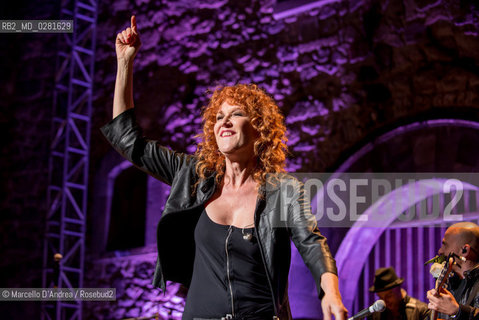 13 sep 2013, Casertavecchia (CE): Fiorella Mannoia in concert (43° settembre al borgo). ©Marcello DAndrea/Rosebud2