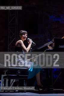 14 sep 2013, Casertavecchia (CE): Ilaria Porceddu in concert (43° settembre al borgo). ©Marcello DAndrea/Rosebud2