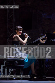 14 sep 2013, Casertavecchia (CE): Ilaria Porceddu in concert (43° settembre al borgo). ©Marcello DAndrea/Rosebud2