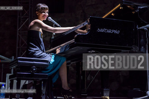 14 sep 2013, Casertavecchia (CE): Ilaria Porceddu in concert (43° settembre al borgo). ©Marcello DAndrea/Rosebud2