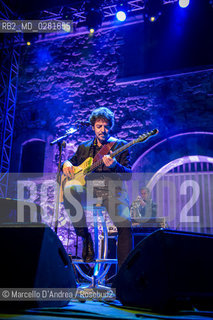 14 sep 2013, Casertavecchia (CE): Max Gazzè in concert (43° settembre al borgo). ©Marcello DAndrea/Rosebud2