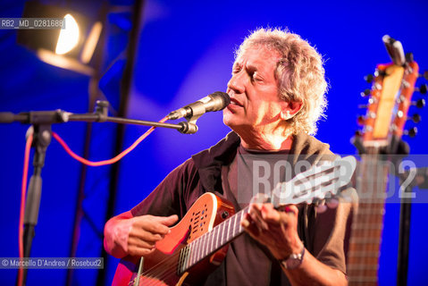 14 sep 2013, Piedimonte Matese ( Ce ): Eugenio Bennato in concert. ©Marcello DAndrea/Rosebud2