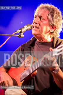 14 sep 2013, Piedimonte Matese ( Ce ): Eugenio Bennato in concert. ©Marcello DAndrea/Rosebud2