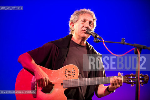 14 sep 2013, Piedimonte Matese ( Ce ): Eugenio Bennato in concert. ©Marcello DAndrea/Rosebud2