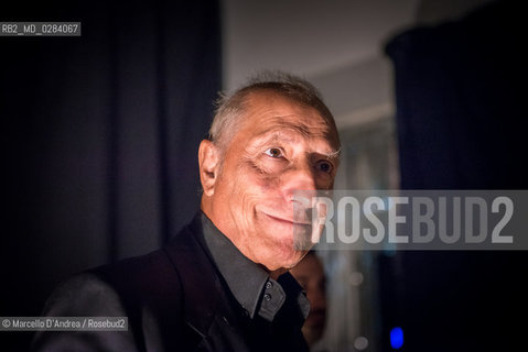 17 nov 2013, Alife ( CE ): Pippo Franco. ©Marcello DAndrea/Rosebud2