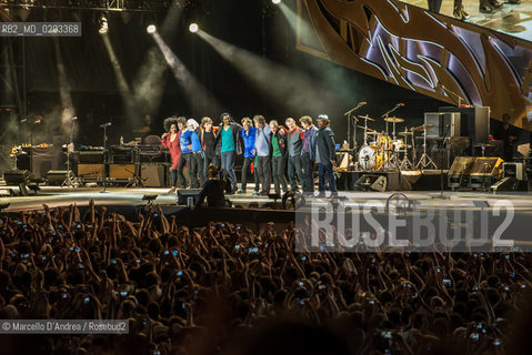 22 jun 2014, Rome circo massimo: Rolling Stones in concert. ©Marcello DAndrea/Rosebud2