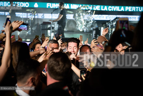 17jun2017, Rome, auditorium: Dan Smith, Bastille in concert. Copyright Marcello DAndrea ©Marcello DAndrea/Rosebud2