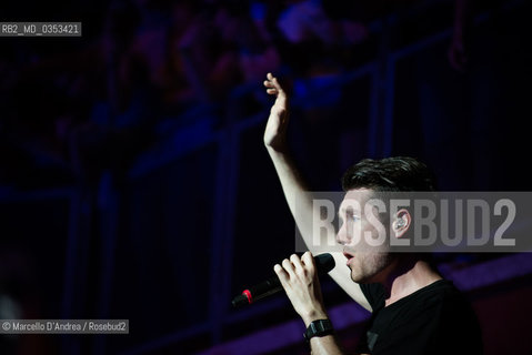 17jun2017, Rome, auditorium: Dan Smith, Bastille in concert. Copyright Marcello DAndrea ©Marcello DAndrea/Rosebud2