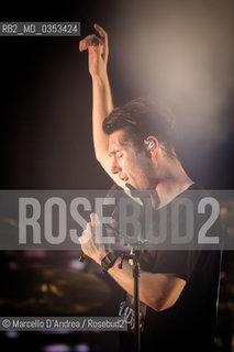 17jun2017, Rome, auditorium: Dan Smith, Bastille in concert. Copyright Marcello DAndrea ©Marcello DAndrea/Rosebud2