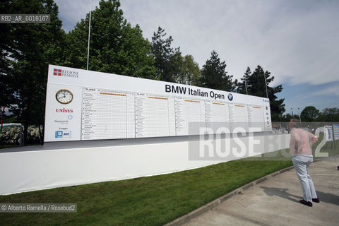 bmw italian open - giornata inaugurale - gara pro am -.nella foto allestimenti royal park roveri ©Alberto Ramella/Rosebud2