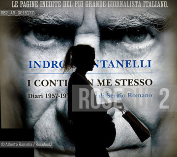 advertising of the indro montanelli last book ©Alberto Ramella/Rosebud2