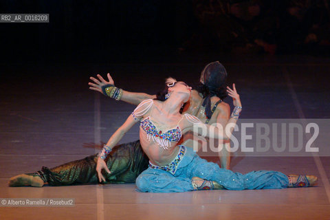 kirov ballet mariinskij theatr st,pietroburgo, seherazade, coreography fokine, teatro regio torino,   2003-2004 ©Alberto Ramella/Rosebud2