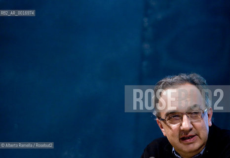 sergio marchionne ©Alberto Ramella/Rosebud2