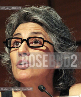 torino, lingotto, 27 giugno 2009, assemblea pubblica e demcratica PD, nella foto:.anna paola concia. ©Alberto Ramella/Rosebud2