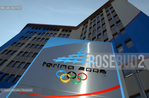 europe, italy, piedmont, turin, central branch of toroc organizing committee of torino 2006 winter olympic games, ©Alberto Ramella/Rosebud2