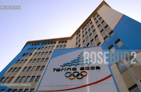 europe, italy, piedmont, turin, central branch of toroc organizing committee of torino 2006 winter olympic games, ©Alberto Ramella/Rosebud2