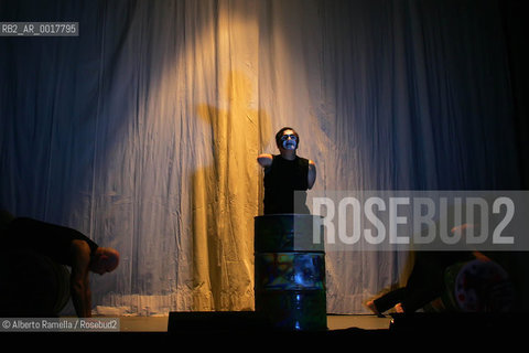 the theatre group contromano from  cottolengo, Torino, iTALY, formed by handicapped actors, deaf, mute, blind and with mental diseases ©Alberto Ramella/Rosebud2