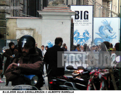 B.I.G., YOUNG ARTIST ART EXHIBITION, TURIN, 2000, ©Alberto Ramella/Rosebud2