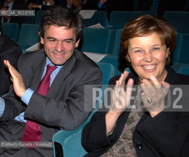 Sergio, Chiamparino, mair of Turin, Mercedes, Bresso President Region Piemonte, Turin, 2004 ©Alberto Ramella/Rosebud2