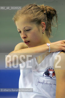 Carolina Kostner, italian champion of ice skating, during a training in Palavela (Torino), venue for torino 2006 winter olympic games. Ramella Alberto/GraziaNeri ©Alberto Ramella/Rosebud2