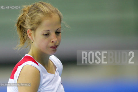 Carolina Kostner, italian champion of ice skating, during a training in Palavela (Torino), venue for torino 2006 winter olympic games. Ramella Alberto/GraziaNeri ©Alberto Ramella/Rosebud2