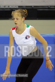 Carolina Kostner, italian champion of ice skating, during a training in Palavela (Torino), venue for torino 2006 winter olympic games. Ramella Alberto/GraziaNeri ©Alberto Ramella/Rosebud2