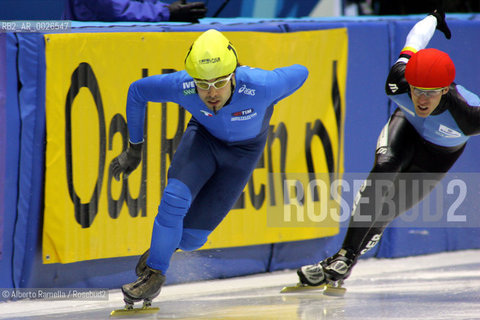 fabio carta, short track,torino 2006 olympics, Ramella Alberto/GraziaNeri ©Alberto Ramella/Rosebud2