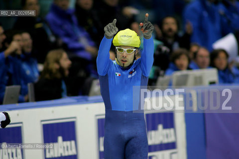 fabio carta, short track,torino 2006 olympics, Ramella Alberto/GraziaNeri ©Alberto Ramella/Rosebud2