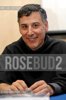 Filippo Alfero/Sync, Torino, 10.05.12, Salone Internazionale del Libro 2012, Nella foto: Padre Fortunato ©Alberto Ramella/Rosebud2