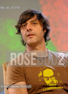 Filippo Alfero/Sync, Torino, 12.05.12, Salone Internazionale del Libro 2012, Nella foto: Andres Barba ©Alberto Ramella/Rosebud2