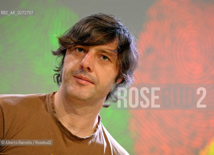 Filippo Alfero/Sync, Torino, 12.05.12, Salone Internazionale del Libro 2012, Nella foto: Andres Barba ©Alberto Ramella/Rosebud2