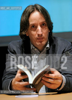 Filippo Alfero/Sync, Torino, 12.05.12, Salone Internazionale del Libro 2012, Nella foto: Jacopo Iacoboni ©Alberto Ramella/Rosebud2