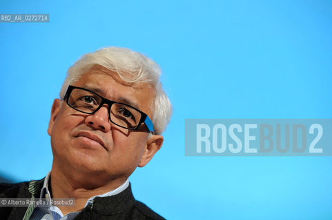 Filippo Alfero/Sync, Torino, 12.05.12, Salone Internazionale del Libro 2012, Nella foto: Amitav Ghosh ©Alberto Ramella/Rosebud2