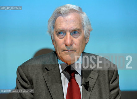 Filippo Alfero/Sync, Torino, 12.05.12, Salone Internazionale del Libro 2012, Nella foto: Carlo Ossola ©Alberto Ramella/Rosebud2