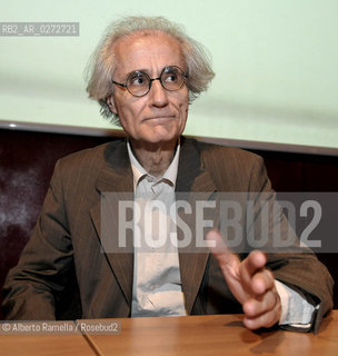 Filippo Alfero/Sync, Torino, 12.05.12, Salone Internazionale del Libro 2012, Nella foto: Luciano Canfora ©Alberto Ramella/Rosebud2