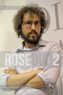 Filippo Alfero/Sync, Torino, 12.05.12, Salone Internazionale del Libro 2012, Nella foto: Francesco Targhetta ©Alberto Ramella/Rosebud2