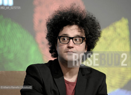Filippo Alfero/Sync, Torino, 14.05.12, Salone Internazionale del Libro 2012, Nella foto: Simone Cristicchi ©Alberto Ramella/Rosebud2