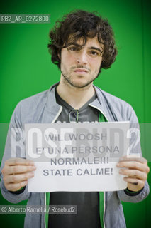 Guglielmo Scilla Willwoosh.Salone internazionale del libro di Torino 2012 .Torino, 11 maggio 2012 ©Alberto Ramella/Rosebud2