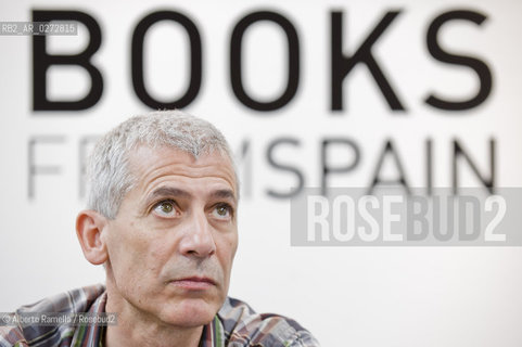 Jose Ovejero.Salone internazionale del libro di Torino 2012 .Torino, 12 maggio 2012 ©Alberto Ramella/Rosebud2