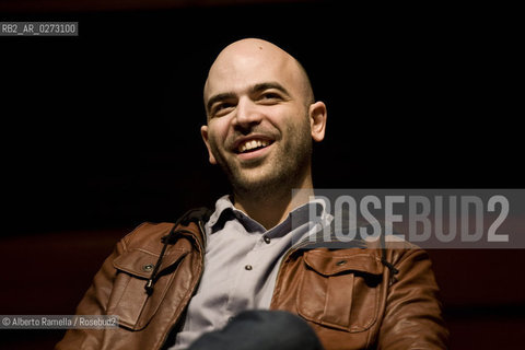 Roberto Saviano. Salone internazionale del libro di Torino 2012. ©Alberto Ramella/Rosebud2