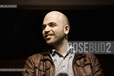 Roberto Saviano. Salone internazionale del libro di Torino 2012. ©Alberto Ramella/Rosebud2