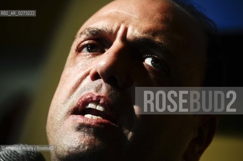 Torino, 04.02.13, Sede PDL Torino, conferenza stampa di Angelino Alfano - nella foto: Angelino Alfano ©Alberto Ramella/Rosebud2