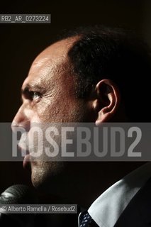 Torino, 04.02.13, Sede PDL Torino, conferenza stampa di Angelino Alfano - nella foto: Angelino Alfano ©Alberto Ramella/Rosebud2