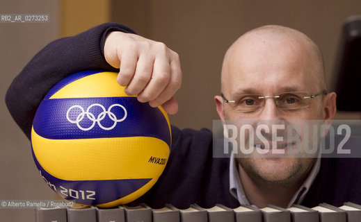 Torino, 17.01.13, lallenatore della Nazionela Italiana di pallavolo fotografato nella sua casa torinese ©Alberto Ramella/Rosebud2