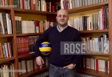 Torino, 17.01.13, lallenatore della Nazionela Italiana di pallavolo fotografato nella sua casa torinese ©Alberto Ramella/Rosebud2