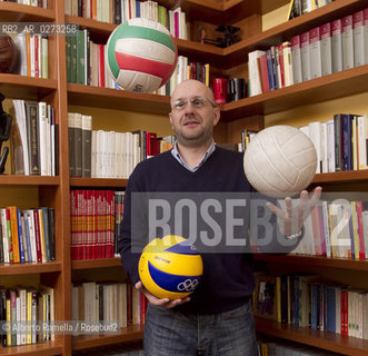 Torino, 17.01.13, lallenatore della Nazionela Italiana di pallavolo fotografato nella sua casa torinese ©Alberto Ramella/Rosebud2